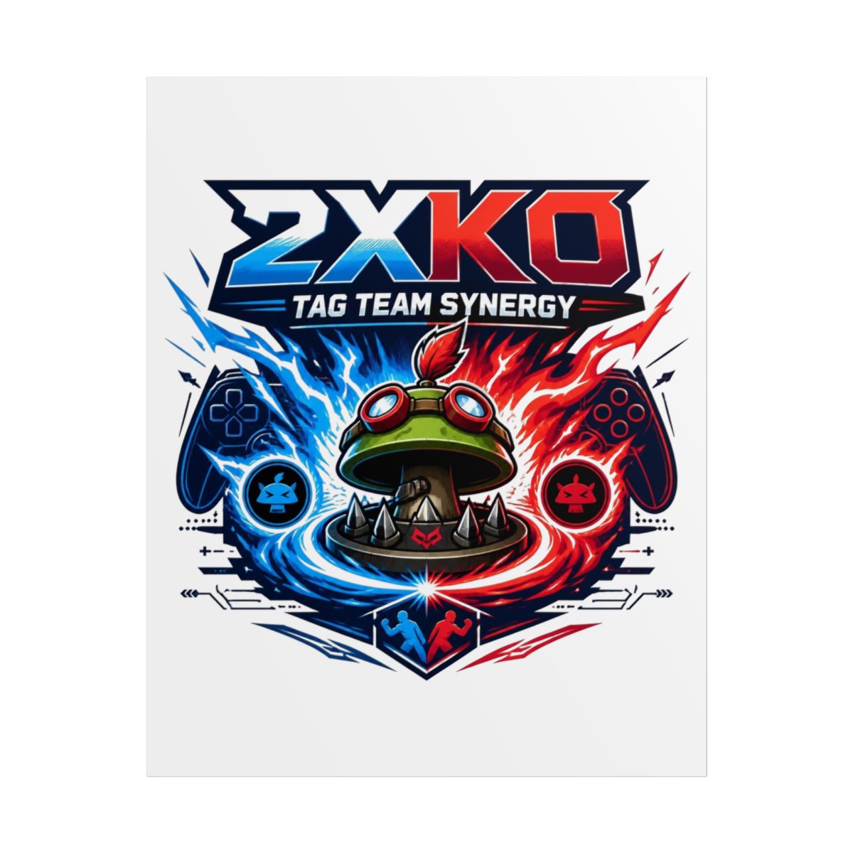 2XKO "2XKO: Tag Team Synergy" Poster