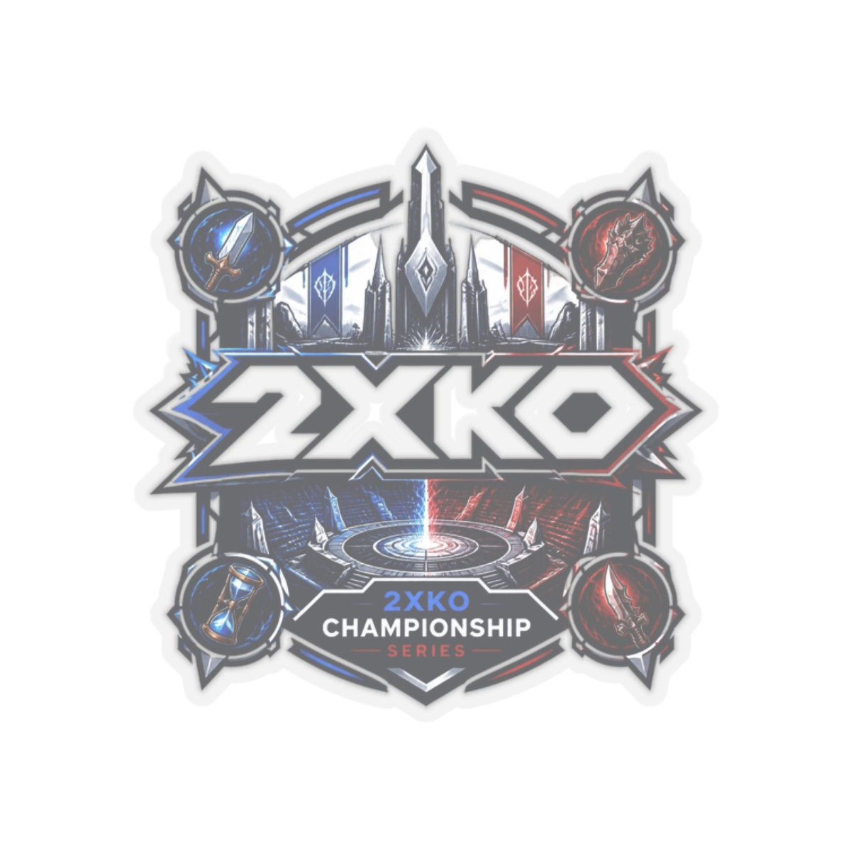 2XKO "2XKO Championship Series" Sticker