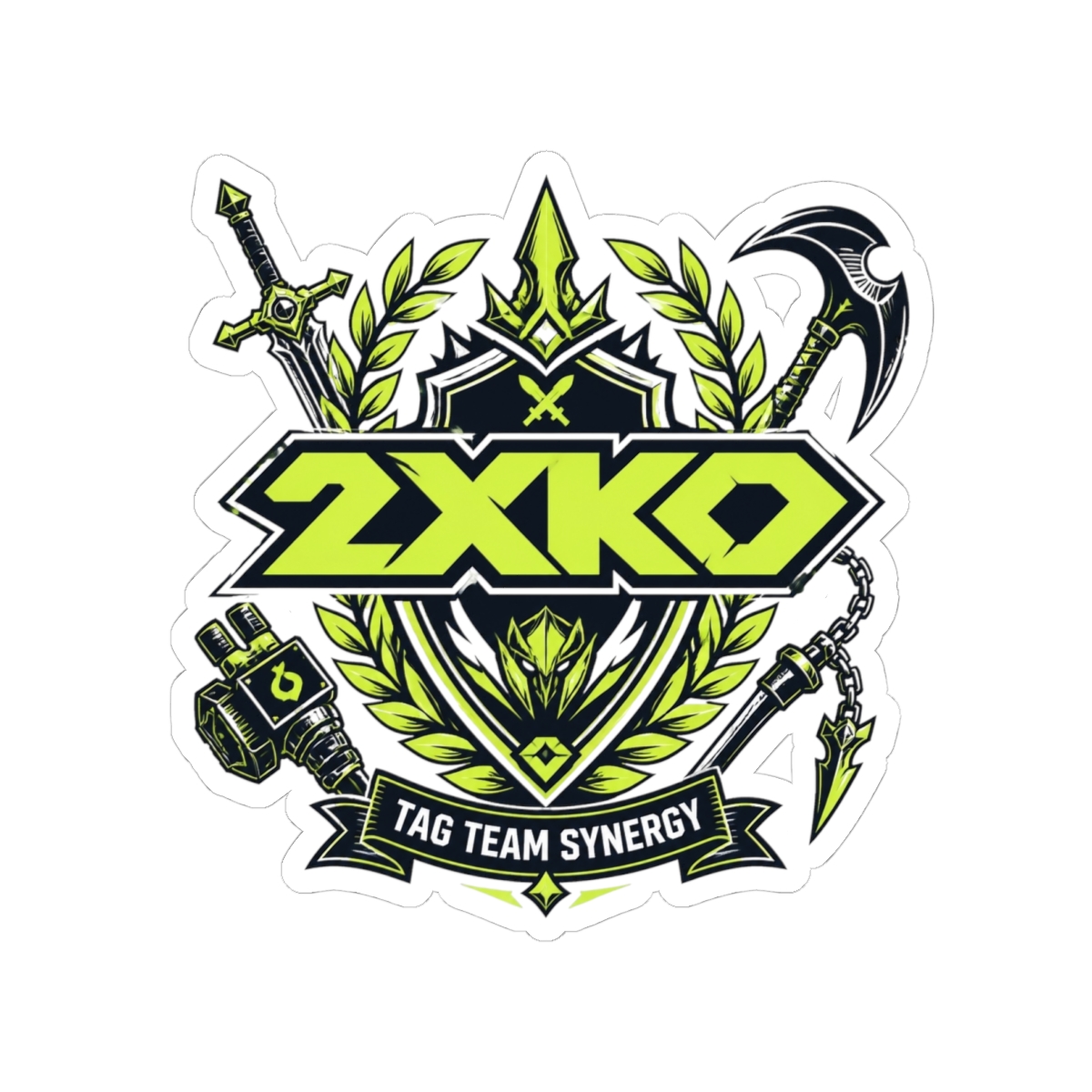 2XKO "Tag Team Synergy" Sticker