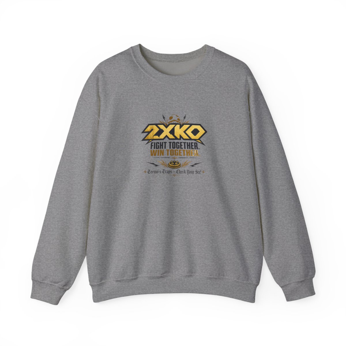 2XKO "Teemo’s Traps – Check Your Six!" Crewneck — official 2XKO sweatshirts
