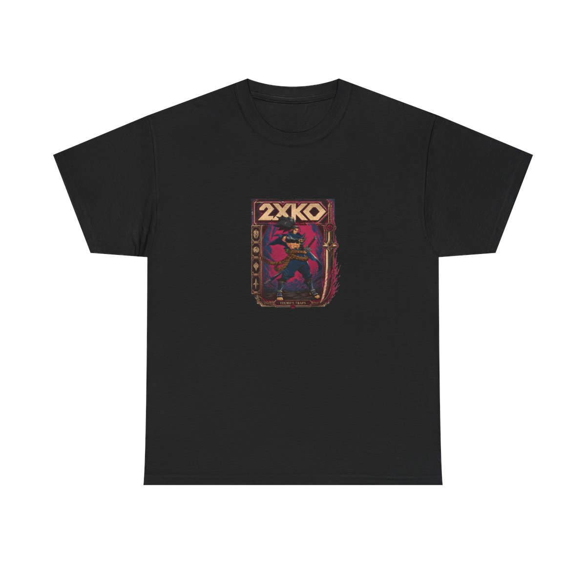 2XKO " in bold retro typography at the top center. " Unisex Tee